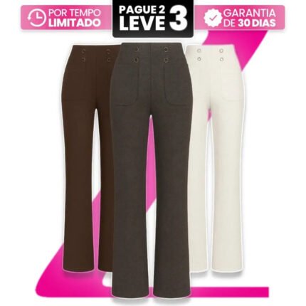 Calça Feminina Solena [Leve 3, Pague Só 2] + Brindes